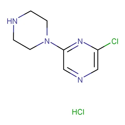 Clorhidrat de 2-Clor-6-(piperazina-1-il)pirazina CAS 61655-58-1