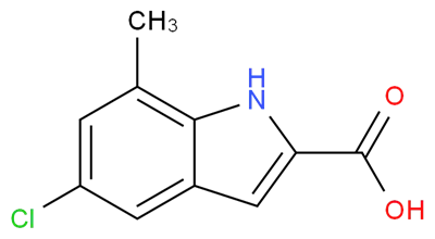 5-Clor-7-metil-1h-indol-2-àcid carboxílic CAS 15936-74-0